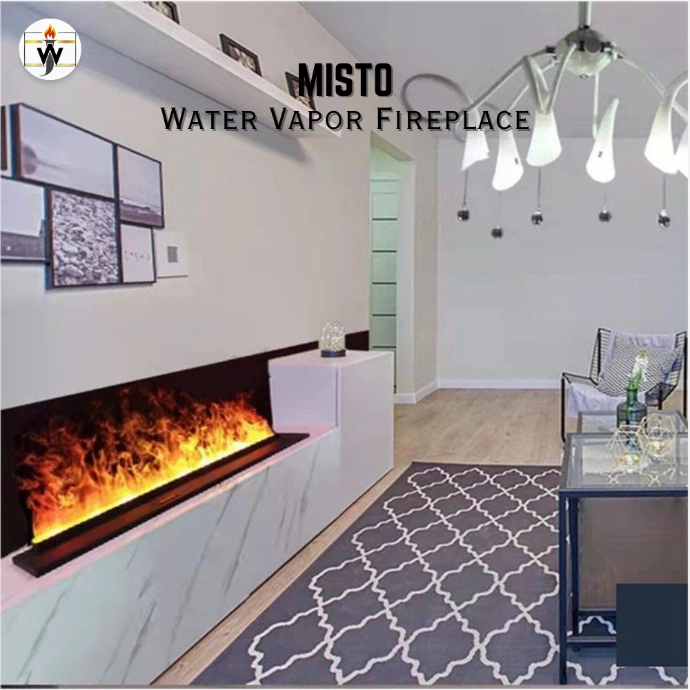 misto water vapor fireplace mm