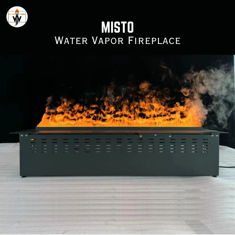 misto water vapor fireplace n