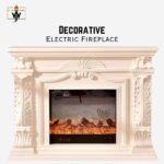 Decorative Electric Fireplace in Pakistan for timeless design and efficient heating. Perfect for elegant interiors. Call 0302-4040006 Lahore
