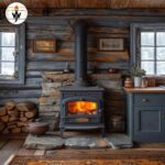 Wood burning smokeless fireplace in Pakistan