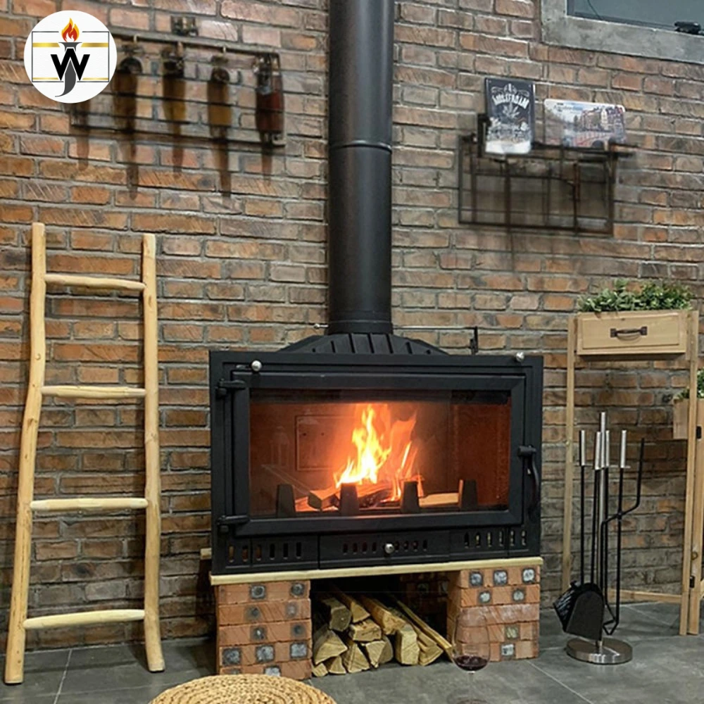 4 Wood Burning Cast Iron Fireplace in Pakistan